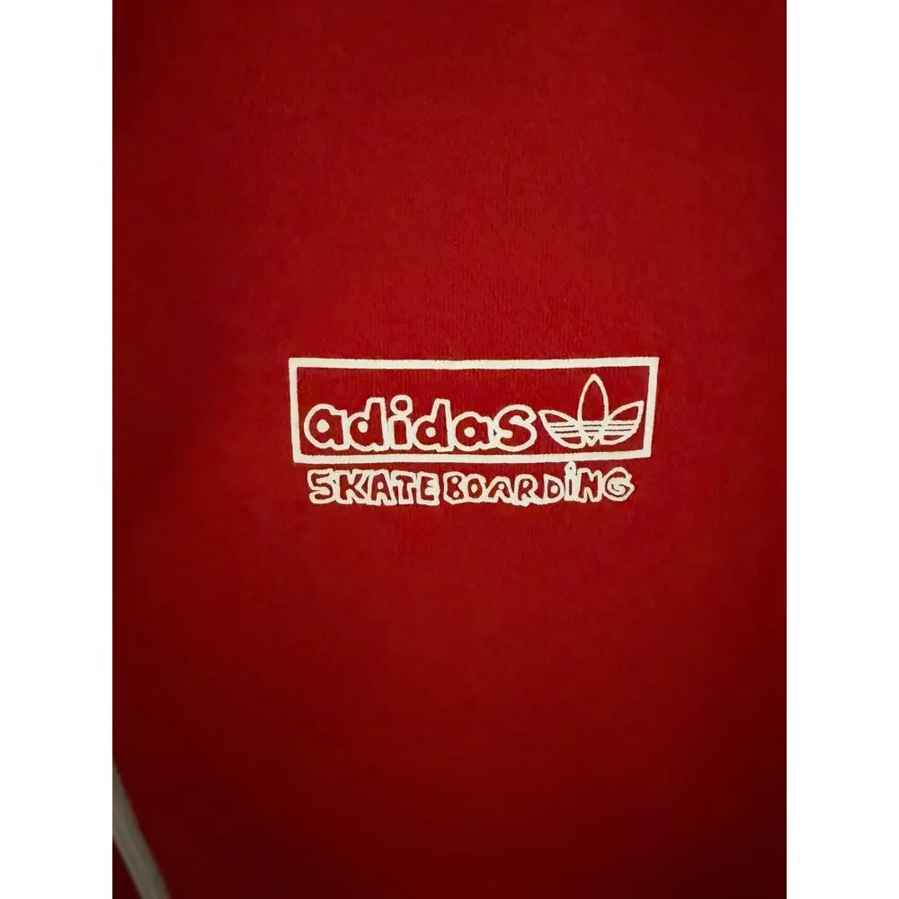 Adidas Skateboarding x Kogancult Superfire Polar Fleece Track Jacket Red Mens M